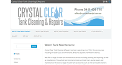 Desktop Screenshot of crystalclearqld.com.au